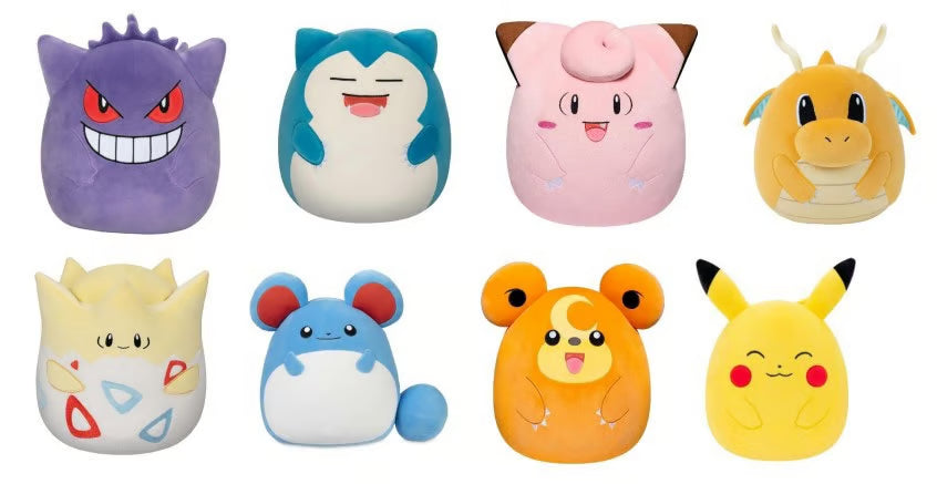 Random Official Pokémon Squishmallow 10" Plush Mystery Pick